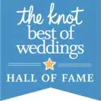 The Knot Best of Weddings Hall of Fame Member
